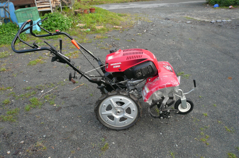 耕運機 ホンダ サラダff300 のエンジンが焼き付いた 故障の原因はオイル 里山４ライフ